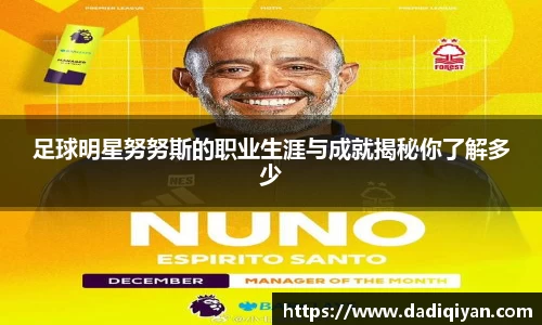 足球明星努努斯的职业生涯与成就揭秘你了解多少