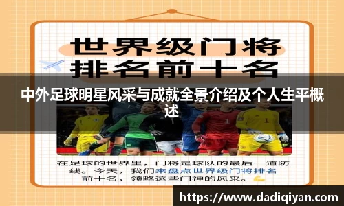 中外足球明星风采与成就全景介绍及个人生平概述
